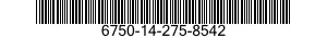 6750-14-275-8542  6750142758542 142758542