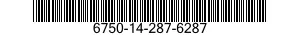 6750-14-287-6287  6750142876287 142876287