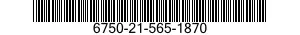 6750-21-565-1870  6750215651870 215651870
