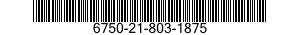 6750-21-803-1875 PAPER,COPYING,DIAZO PROCESS 6750218031875 218031875