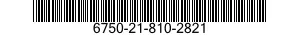 6750-21-810-2821  6750218102821 218102821