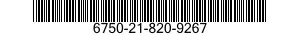 6750-21-820-9267  6750218209267 218209267
