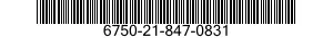 6750-21-847-0831  6750218470831 218470831
