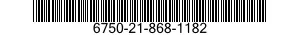 6750-21-868-1182  6750218681182 218681182