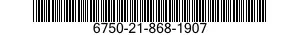 6750-21-868-1907  6750218681907 218681907