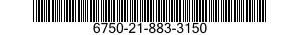 6750-21-883-3150  6750218833150 218833150