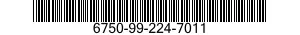 6750-99-224-7011 DEVELOPER,PHOTOGRAPHIC 6750992247011 992247011