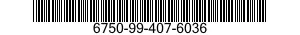 6750-99-407-6036  6750994076036 994076036