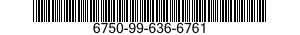6750-99-636-6761  6750996366761 996366761