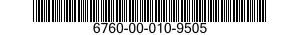 6760-00-010-9505  6760000109505 000109505