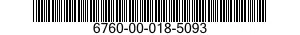 6760-00-018-5093  6760000185093 000185093