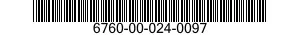6760-00-024-0097  6760000240097 000240097