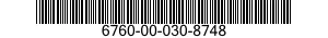 6760-00-030-8748  6760000308748 000308748
