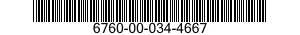 6760-00-034-4667  6760000344667 000344667