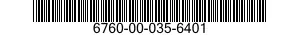 6760-00-035-6401  6760000356401 000356401