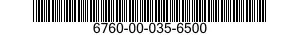 6760-00-035-6500  6760000356500 000356500
