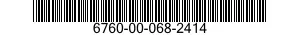 6760-00-068-2414  6760000682414 000682414