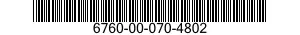 6760-00-070-4802  6760000704802 000704802