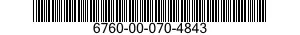6760-00-070-4843  6760000704843 000704843