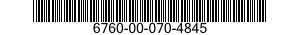 6760-00-070-4845  6760000704845 000704845