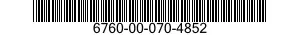 6760-00-070-4852  6760000704852 000704852