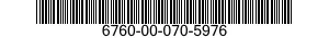6760-00-070-5976  6760000705976 000705976