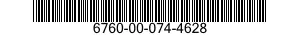 6760-00-074-4628  6760000744628 000744628