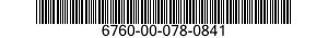 6760-00-078-0841  6760000780841 000780841
