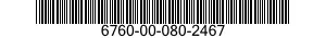 6760-00-080-2467  6760000802467 000802467