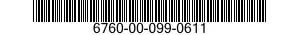 6760-00-099-0611  6760000990611 000990611