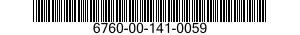 6760-00-141-0059  6760001410059 001410059