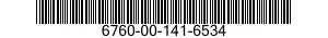 6760-00-141-6534  6760001416534 001416534