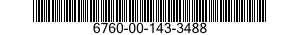 6760-00-143-3488  6760001433488 001433488