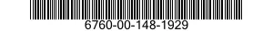 6760-00-148-1929  6760001481929 001481929