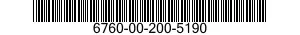 6760-00-200-5190  6760002005190 002005190