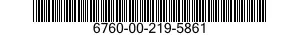 6760-00-219-5861  6760002195861 002195861