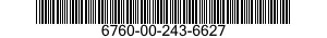 6760-00-243-6627  6760002436627 002436627