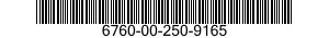6760-00-250-9165  6760002509165 002509165