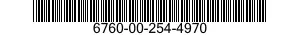 6760-00-254-4970  6760002544970 002544970