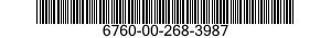 6760-00-268-3987  6760002683987 002683987