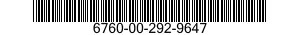 6760-00-292-9647  6760002929647 002929647
