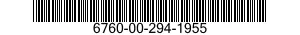 6760-00-294-1955  6760002941955 002941955