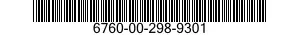 6760-00-298-9301  6760002989301 002989301
