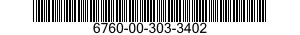 6760-00-303-3402  6760003033402 003033402