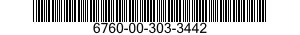 6760-00-303-3442  6760003033442 003033442