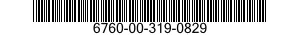 6760-00-319-0829  6760003190829 003190829