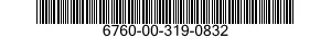 6760-00-319-0832  6760003190832 003190832