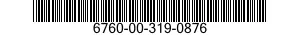 6760-00-319-0876  6760003190876 003190876