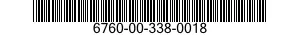 6760-00-338-0018  6760003380018 003380018