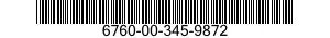 6760-00-345-9872 GUIDE,SENSITIVITY 6760003459872 003459872